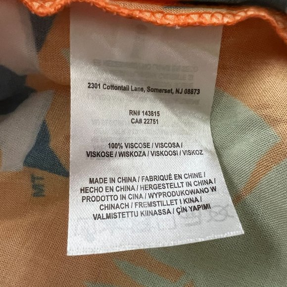 NWT MLB Genuine Merchandise Houston Astros Floral Button Up Shirt Medium… - Picture 10 of 12